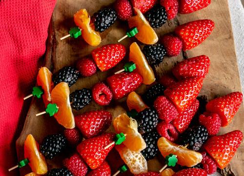 Brochettes de fruits frais x 36 pièces