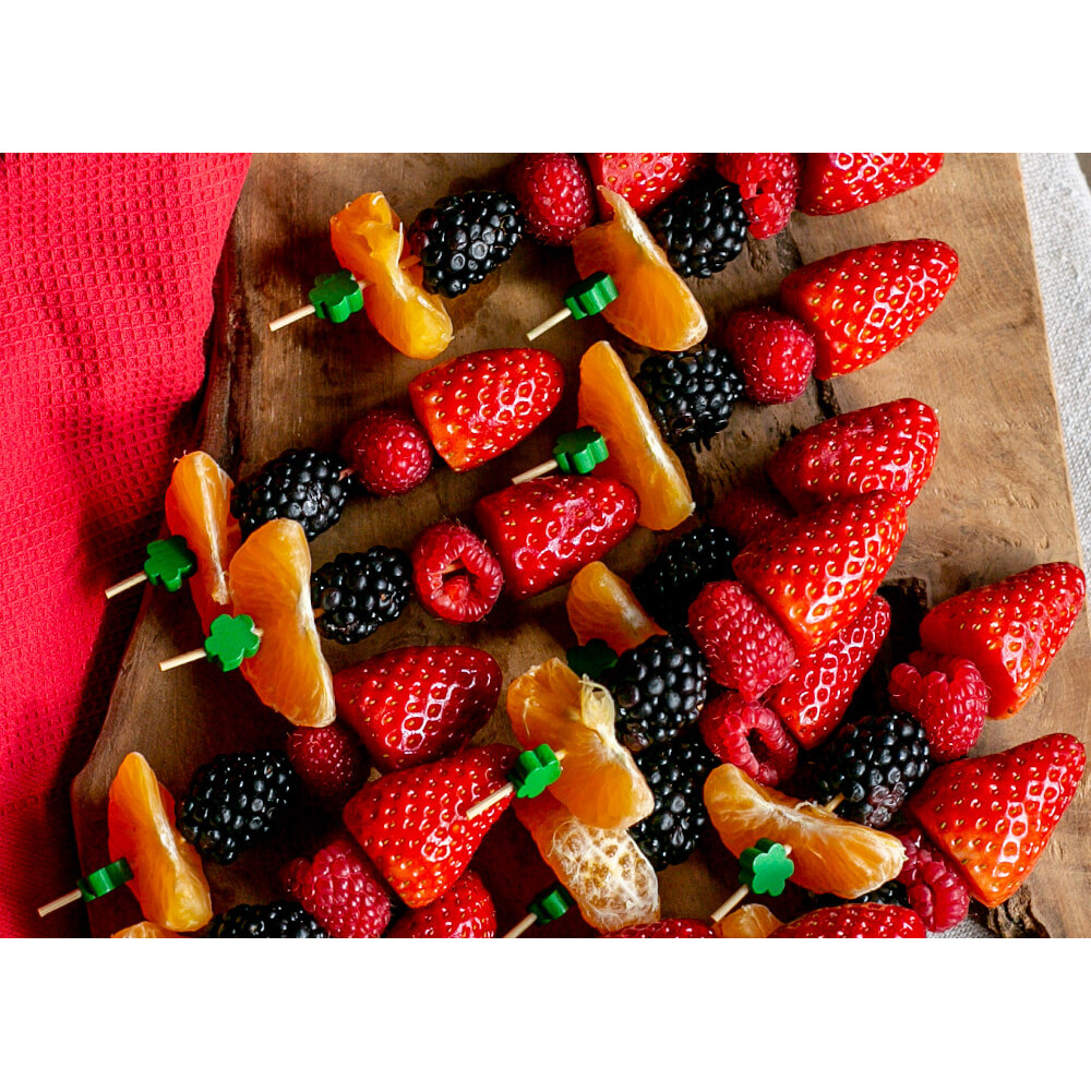 Brochette de fruits frais - Recettes - Elle à Table